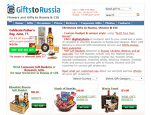 Tablet Screenshot of gifts-to-russia.com